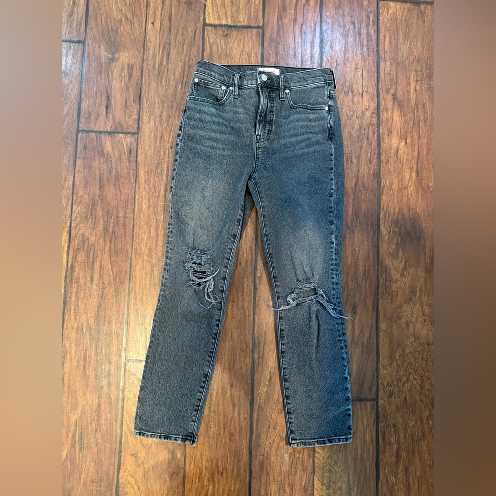 Madewell distressed jeans